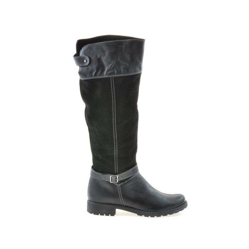 Bottes femme 3225 noir combiné
