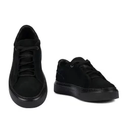 Baskets pour hommes 9004 noir combiné