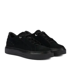 Baskets pour hommes 9004 noir combiné