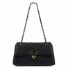 Sac à main femme à bandoulière 052g noir