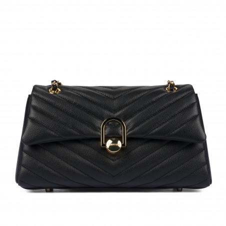 Sac à main femme à bandoulière 052g noir