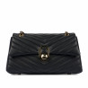 Sac à main femme à bandoulière 052g noir