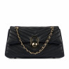 Sac à main femme à bandoulière 052g noir