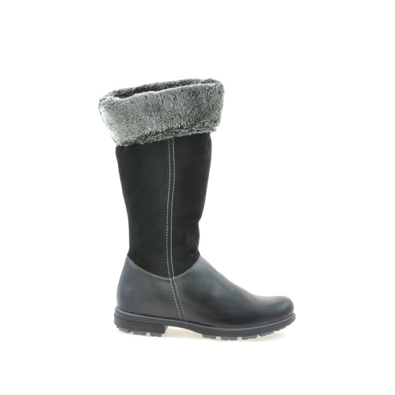 Bottes femme 3224 noir combiné