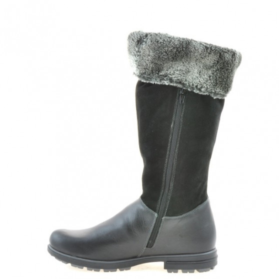 Bottes femme 3224 noir combiné