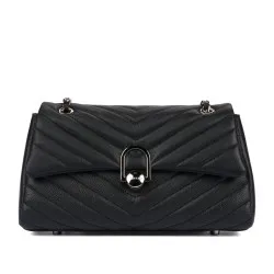 Sac à main pour femme à bandoulière 052g 01 noir