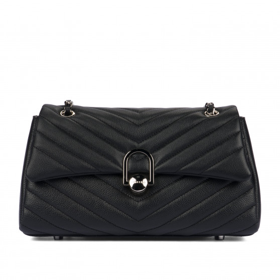 Sac à main pour femme à bandoulière 052g 01 noir