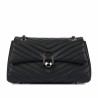 Sac à main pour femme à bandoulière 052g 01 noir