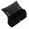 Sac à main pour femme d'épaule 052g daim noir