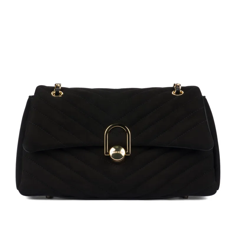 Sac à main pour femme d'épaule 052g daim noir