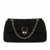 Sac à main pour femme d'épaule 052g daim noir