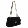 Sac à main pour femme d'épaule 052g daim noir