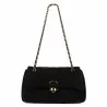 Sac à main pour femme d'épaule 052g daim noir