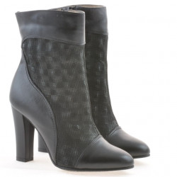 Bottes femme 1146 noir+noir nacré
