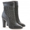 Bottes femme 1146 noir+noir nacré
