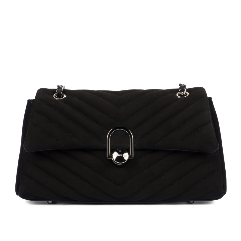 Sac à main pour femme 052g 01 daim noir