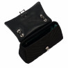 Sac à main pour femme 052g 01 daim noir