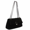 Sac à main pour femme 052g 01 daim noir