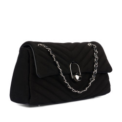 Sac à main pour femme 052g 01 daim noir