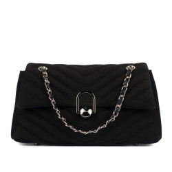 Sac à main pour femme 052g 01 daim noir