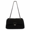 Sac à main pour femme 052g 01 daim noir