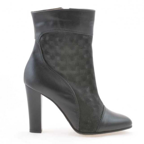 Bottes femme 1146 noir+noir nacré