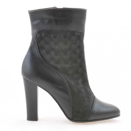 Bottes femme 1146 noir+noir nacré