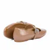 Ballerines femme 1319 vernis beige