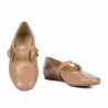 Ballerines femme 1319 vernis beige