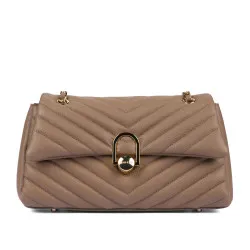 Sac à main femme épaule 052g cappuccino