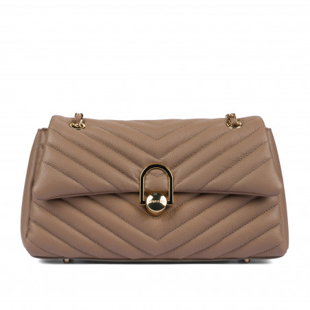 Sac à main femme épaule 052g cappuccino