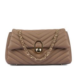 Sac à main femme épaule 052g cappuccino
