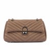 Sac à main d'épaule femme 052g 01 cappuccino