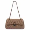 Sac à main d'épaule femme 052g 01 cappuccino