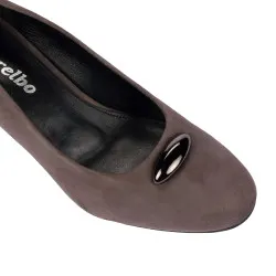 Chaussures femme 1375 velours sable
