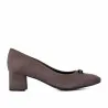 Chaussures femme 1375 velours sable