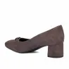 Chaussures femme 1375 velours sable