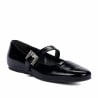Ballerines femme 1319 vernis noir