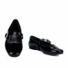 Ballerines femme 1319 vernis noir