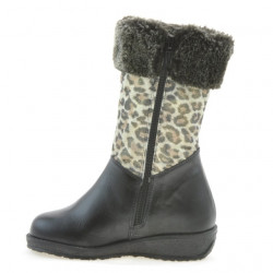 Bottes pour petits enfants 24c noir+tigresse