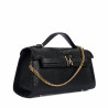 Sac à main femme bandoulière 041g croco noir