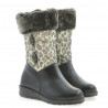 Bottes pour petits enfants 24c noir+tigresse