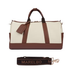 Sac de voyage 305g beige+marron