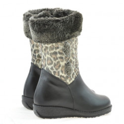 Bottes pour petits enfants 24c noir+tigresse