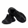 Chaussures enfants 2034 noir combiné