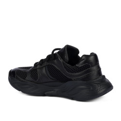 Chaussures enfants 2034 noir combiné