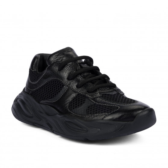 Chaussures enfants 2034 noir combiné