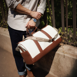 Sac de voyage 305g 01 beige+marron lifestyle