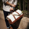 Sac de voyage 305g 01 beige+marron lifestyle