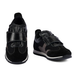 Chaussures enfants 2032 noir combiné